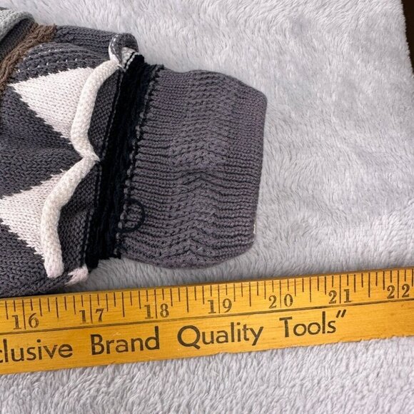 Vintage Coogi Men's Size XL Australia Grey Sweater 100% Cotton Made in Australia - Picture 10 of 14